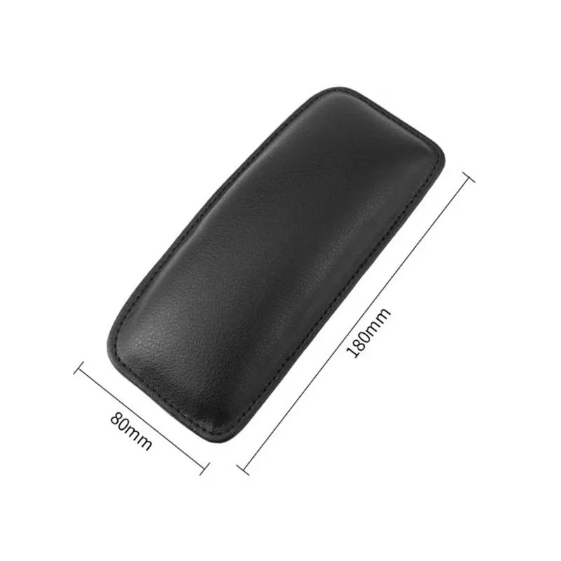 Universal Leather Knee Pad – Memory Foam Cushion for Car Interior Thigh Support - Delicate Leather