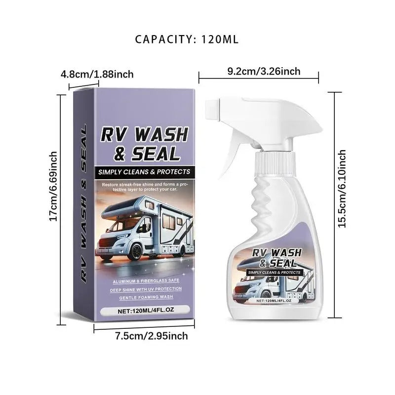 RV Foam Cleaner Spray – 120ml UV Protection & Waterproof Coating Solution