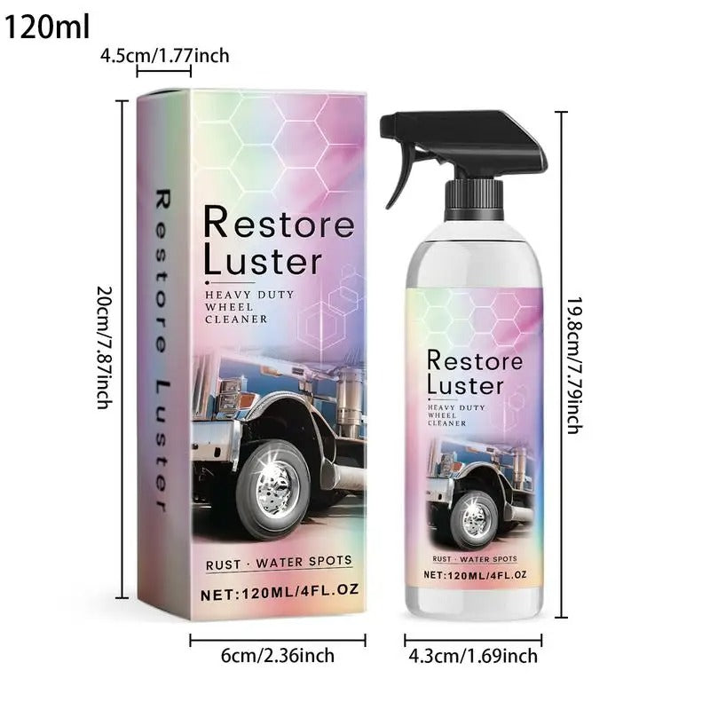 Heavy Duty Wheel & Tire Cleaner – Powerful Stain Remover & Rust Protector (120ml)