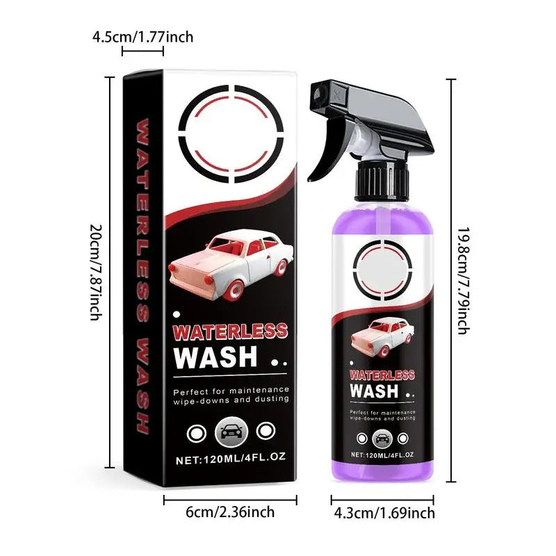 Car Tire Cleaner & Brightener Spray – Tire Restorer with UV Protection (120ml) - Delicate Leather