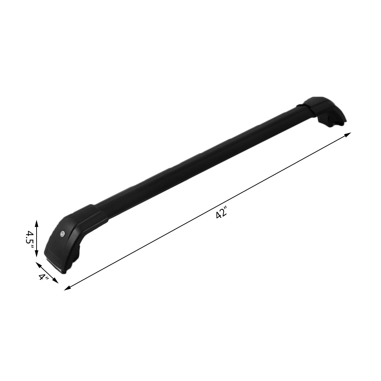 Roof Rack Crossbars for KIA Sorento (2015-2022) - 42" Adjustable Aluminum Luggage Carrier, 165 LBS Capacity - Delicate Leather