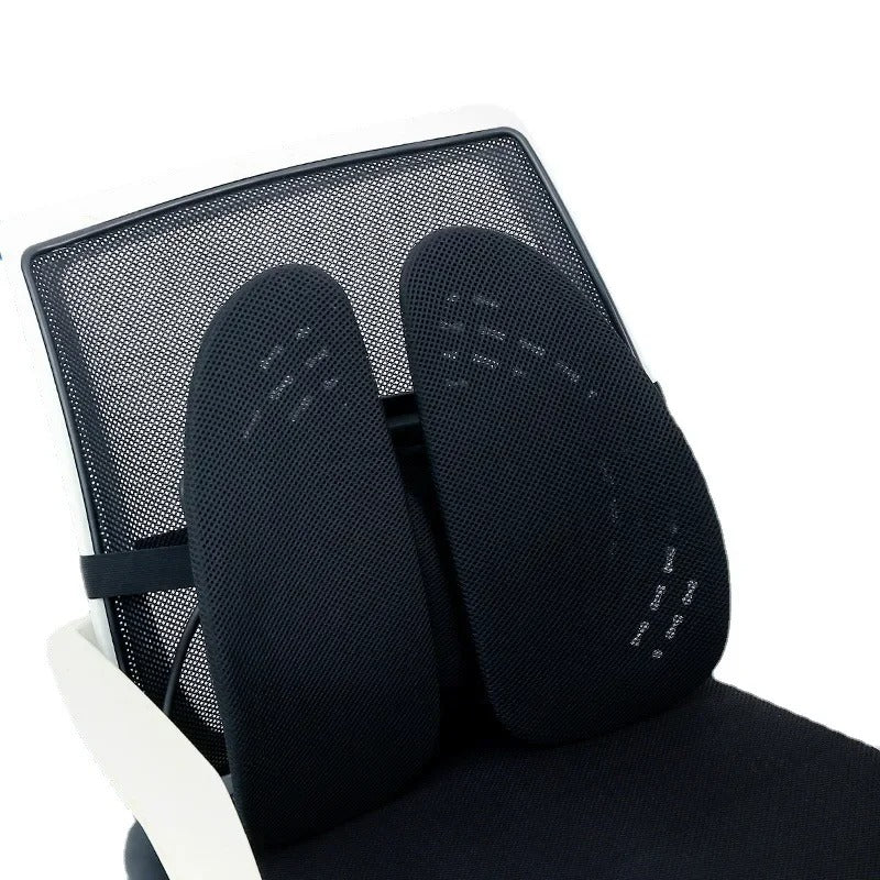 Memory Foam Car Seat Lumbar Pad – Ergonomic Support Waist Cushion for Car, Office, and Travel (Copy) - Delicate Leather