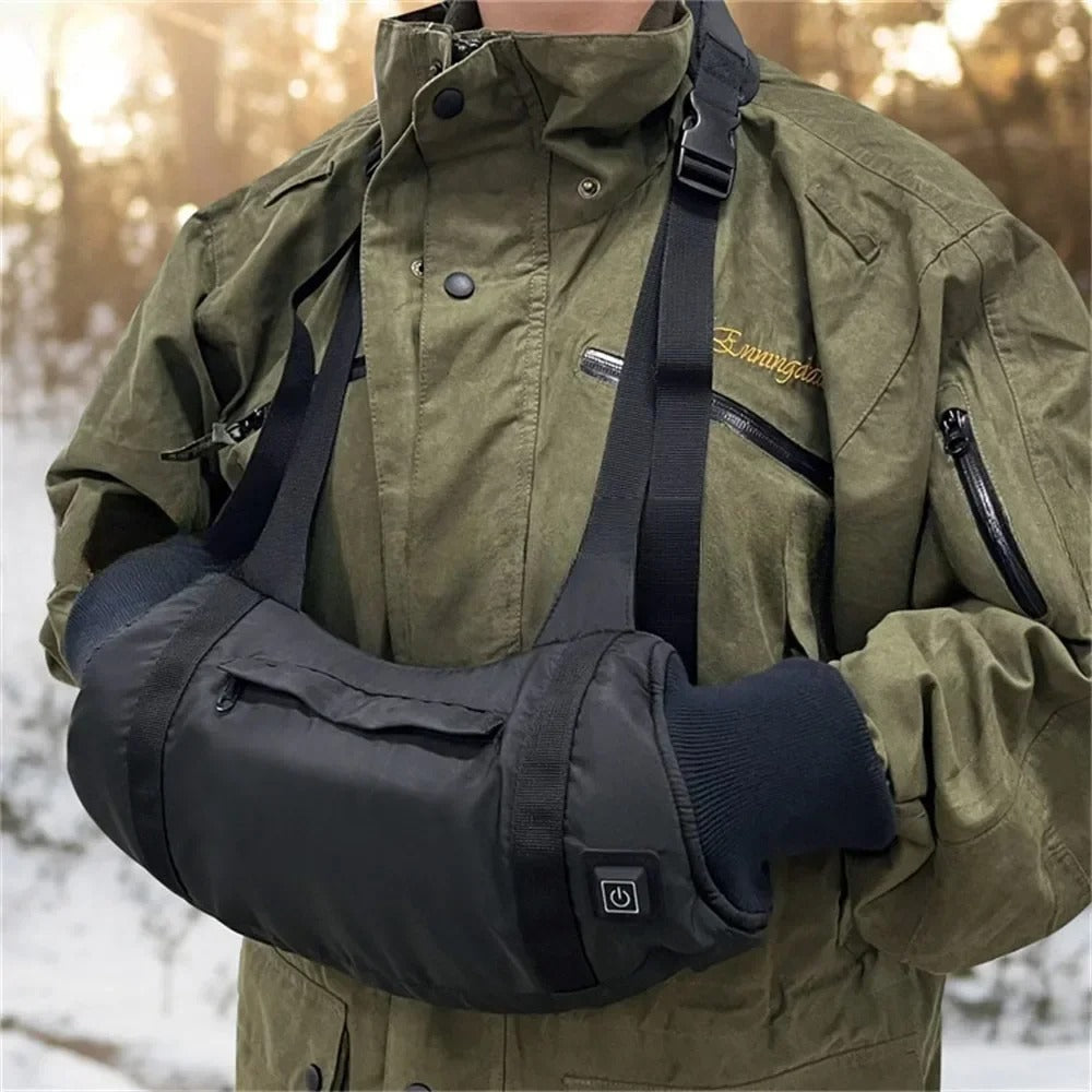 USB Electric Heated Gloves - 3-Grade Adjustable Temperature Winter Thermal Hand Warmers for Outdoor Activities