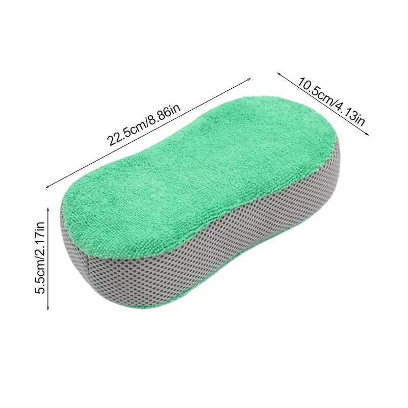 Durable Car Cleaning Sponge – Large, Absorbent, All-Purpose Wash Pad for Cars & Home - Delicate Leather