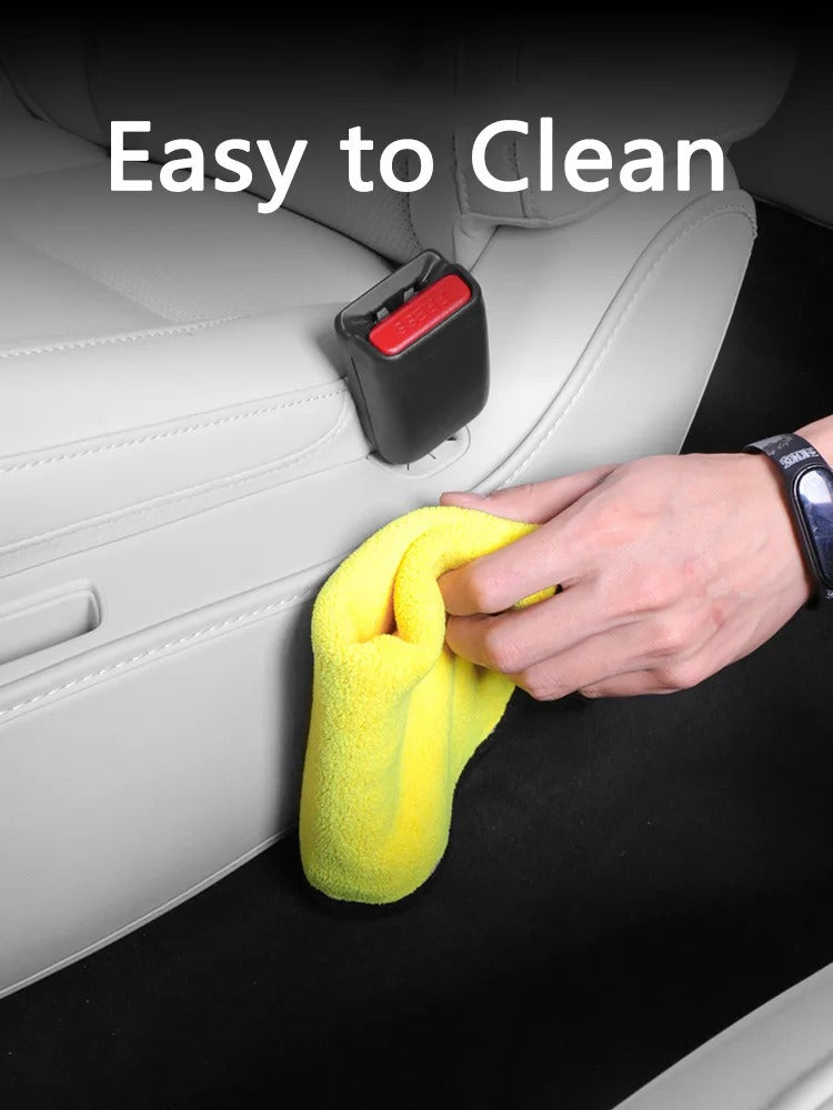 Car Seat Anti-Scratch Leather Protection Sticker – Anti-Kick Pad for Car - Delicate Leather