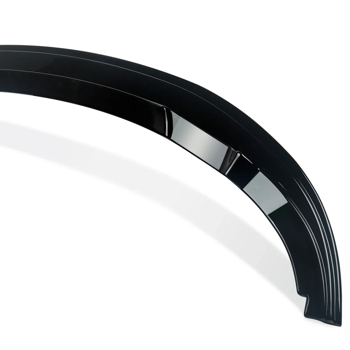 Gloss Black Front Bumper Lip Spoiler for BMW 3 Series E92/E93 Coupe & Convertible (2006-2009 Pre-LCI) - Delicate Leather