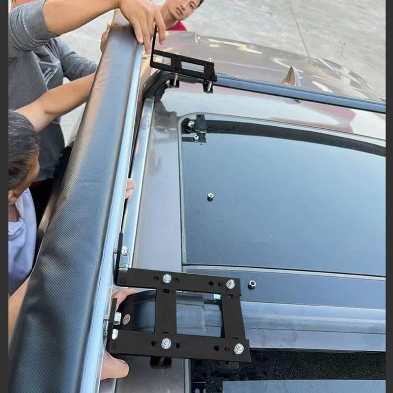 Awning Mounting Brackets for Roof Rack - Fixed Car Luggage Cross Bar Tent Holder
