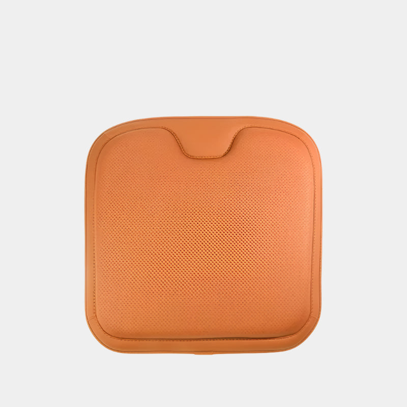 Luxury Universal Car Seat Cushion & Breathable Leather Cover – Non-Slip Seat Protector for Cars & Office Chairs - Delicate Leather