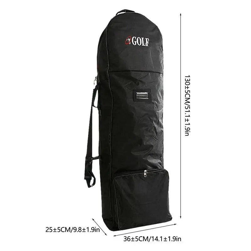 Golf Travel Bag with Wheels – Heavy-Duty Golf Club Cover for Secure Transport