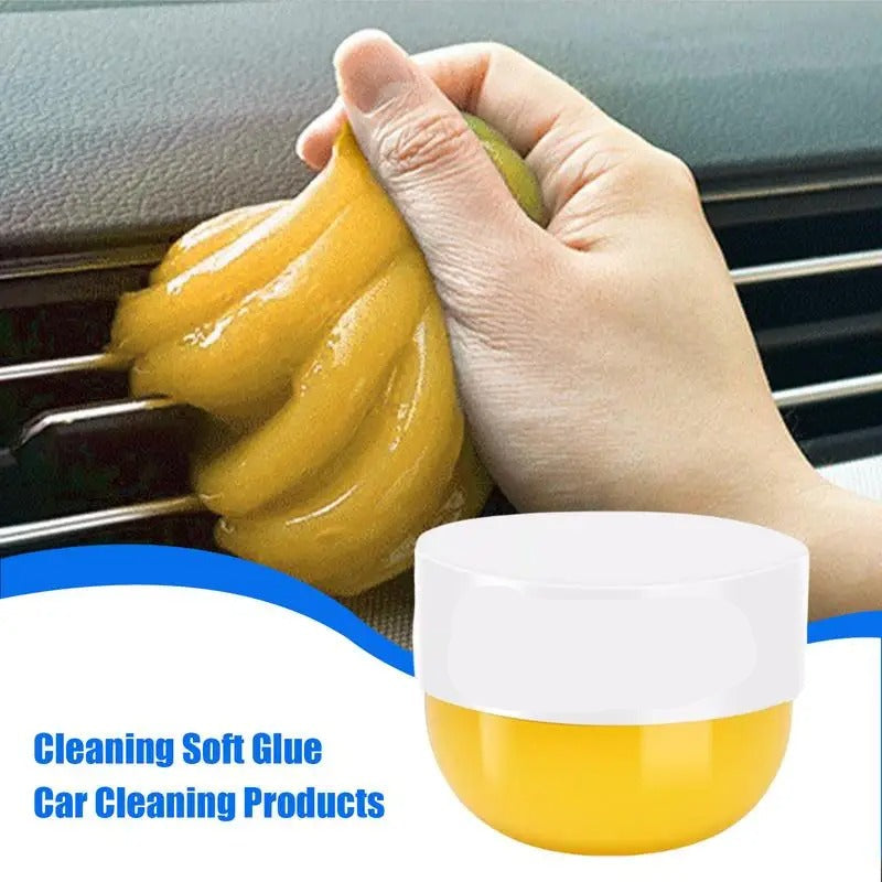Car Cleaning Gel – Reusable 230g Crevice Dust Cleaner for Car, Home, and Office