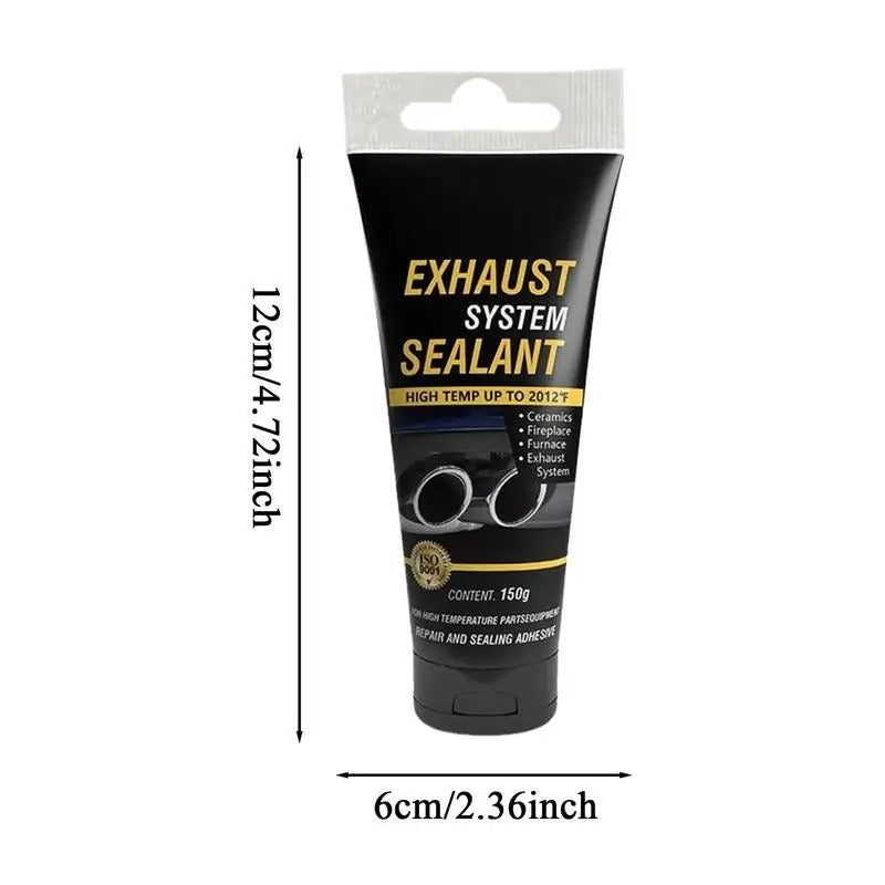 High-Temp Exhaust Leak Repair Sealant – Strong Bonding Adhesive for Exhaust Pipe Sealing - Delicate Leather