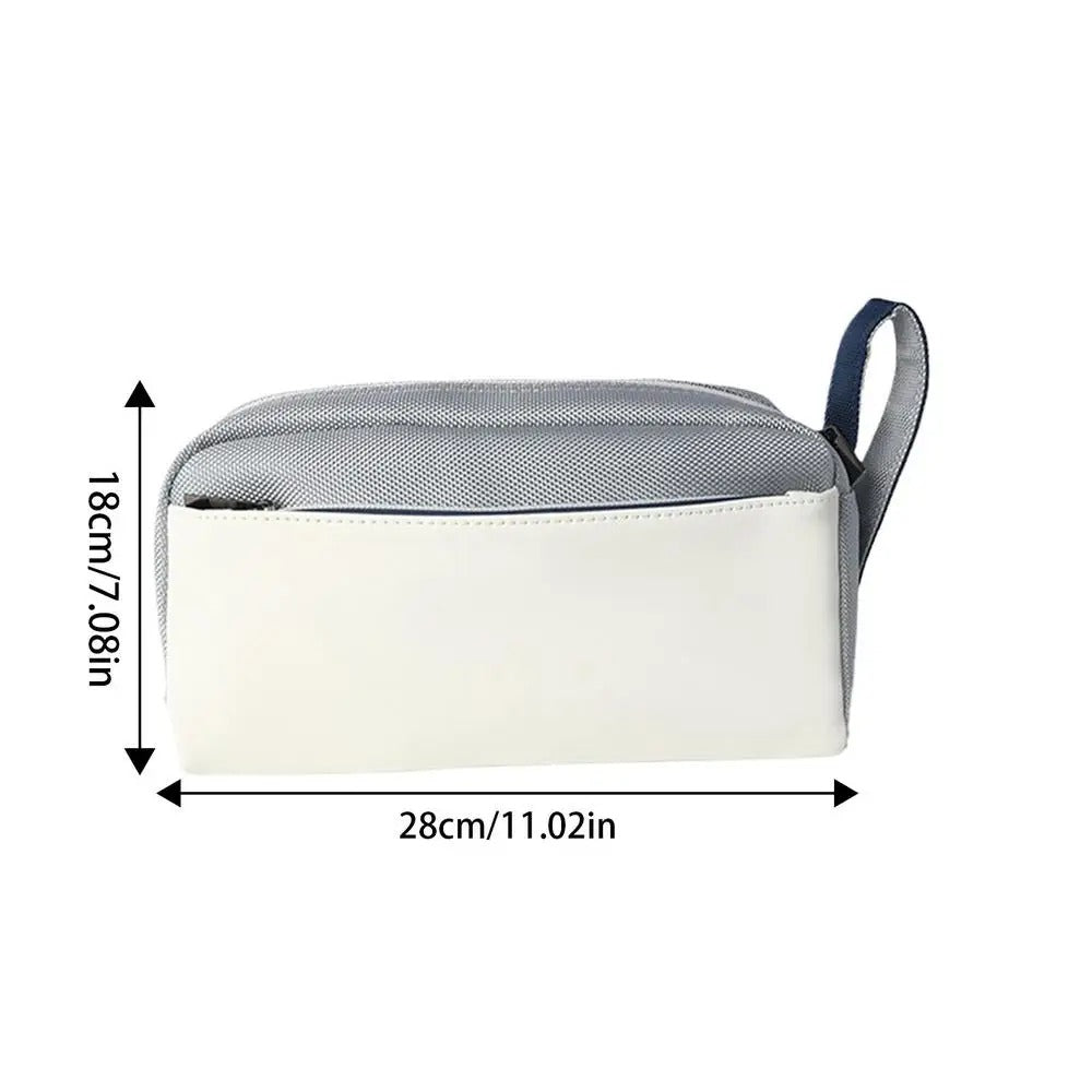 Golf Handbag with Wrist Strap – Portable Golf Ball & Tee Organizer Pouch