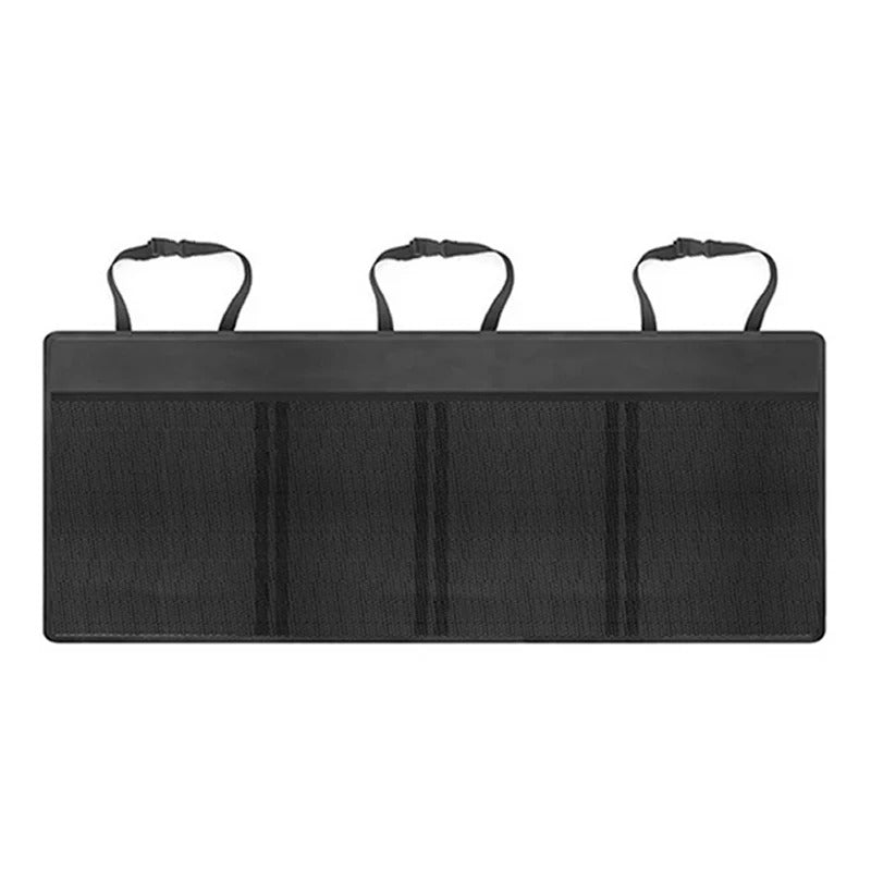 Universal Hanging Car Trunk Storage Bag – Large Capacity Waterproof Multi-Pocket Organizer - Delicate Leather