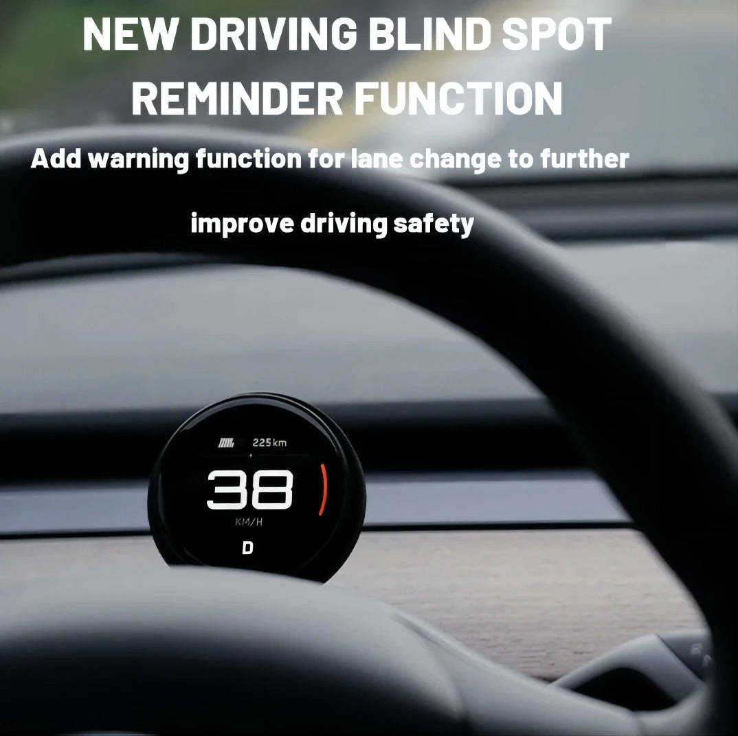 Wireless Magnetic Charging Car Codemeter for Tesla Model 3/Y