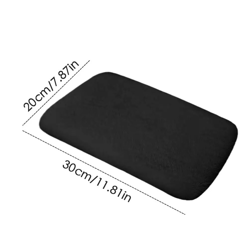 Soft Plush Car Armrest Cushion – Anti-Slip Mat & Center Box Cover for Comfort and Style