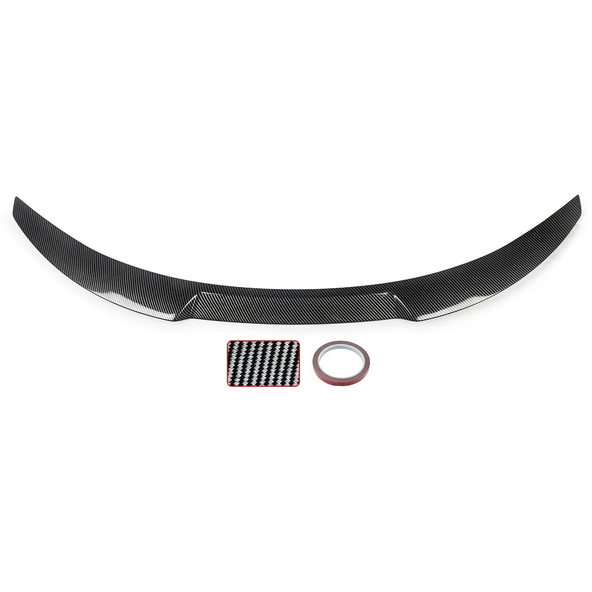 M4 Style Rear Trunk Spoiler for BMW 6 Series Gran Coupe F06 (2012-2018) – Carbon Fiber Look - Delicate Leather