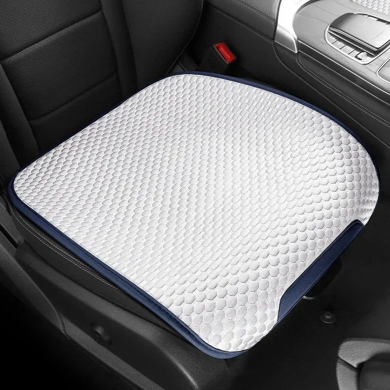 Universal Ice Silk Car Seat Cover - Breathable, Four-Season Protection for Cars - Delicate Leather