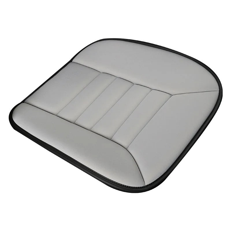 Dual-Purpose Memory Cotton Car Seat Cushion - Heightening Pad for Comfort and Support - Delicate Leather