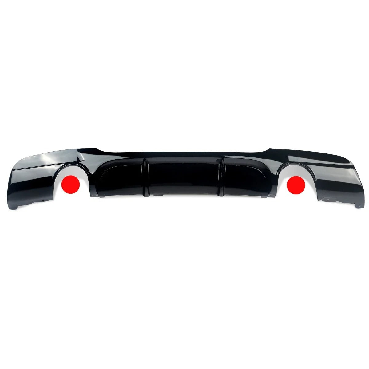 Glossy Black Performance Style Rear Bumper Diffuser for BMW 3 Series E90/E91 M Sport (2005-2013)