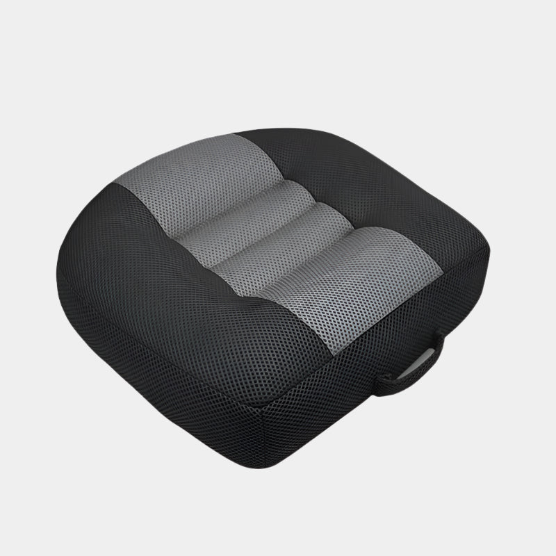 Car Seat Height Boost Cushion – Ergonomic and Breathable for Car, Office, and Home Use - Delicate Leather