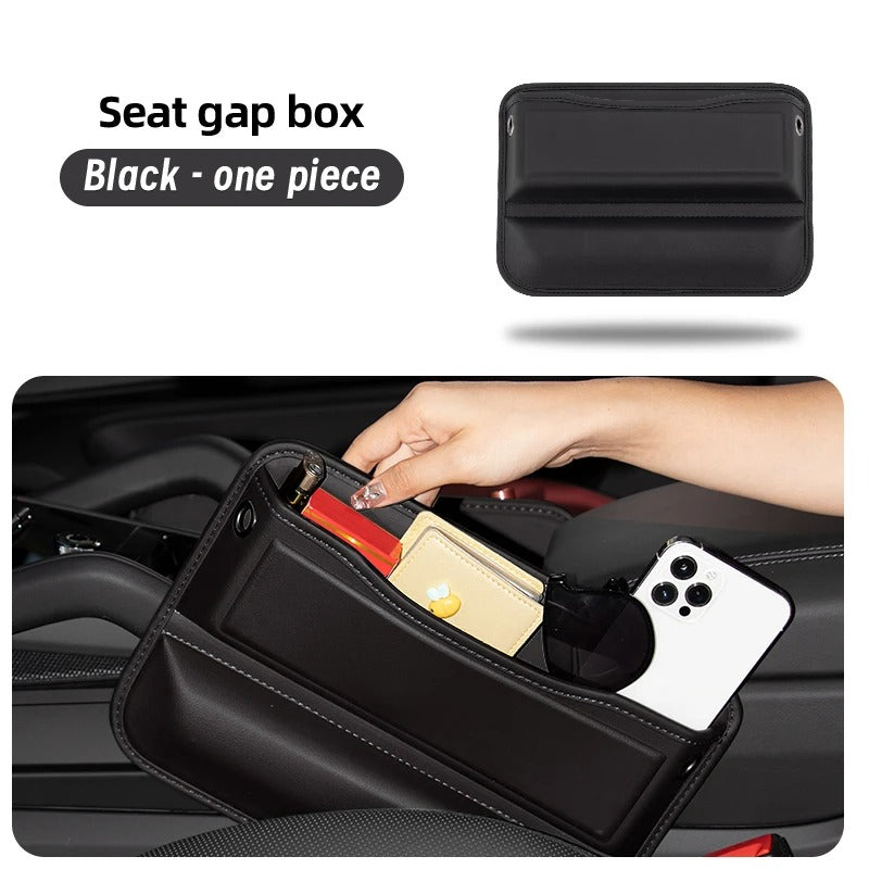 Universal Car Seat Gap Storage Box – Multifunctional Seat Gap Pocket Organizer