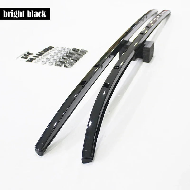 Aluminum Alloy Roof Rack Crossbars for Mazda CX-5 (2016-2024) - Luggage Carrier Top Rail Bars - Delicate Leather