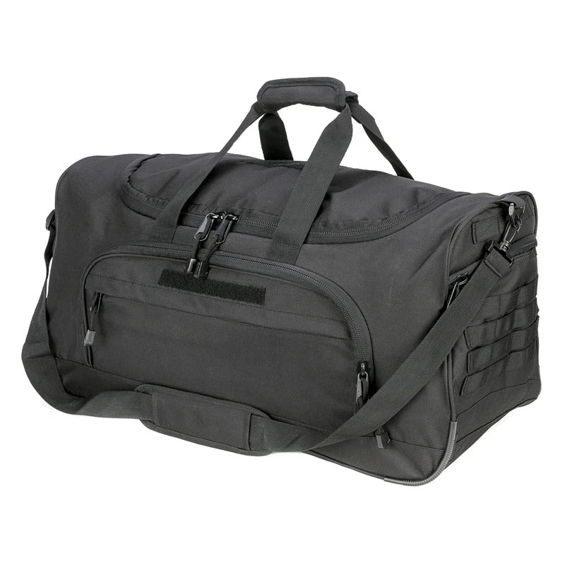 60L Waterproof Tactical Gym & Travel Duffel Bag – Military-Grade Sports Luggage - Delicate Leather