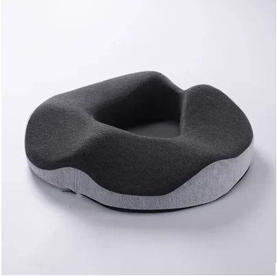 Donut-Shaped Memory Foam Seat Cushion – Pain Relief for Sciatica, Tailbone, and Bed Sores - Delicate Leather