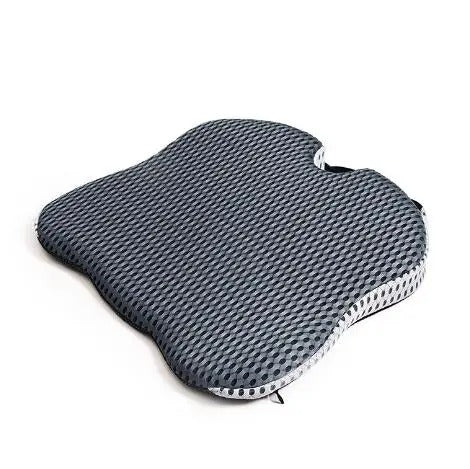 Orthopedic Memory Foam Seat Cushion – Tailbone & Sciatica Pain Relief for Car, Office, and Wheelchair Use - Delicate Leather