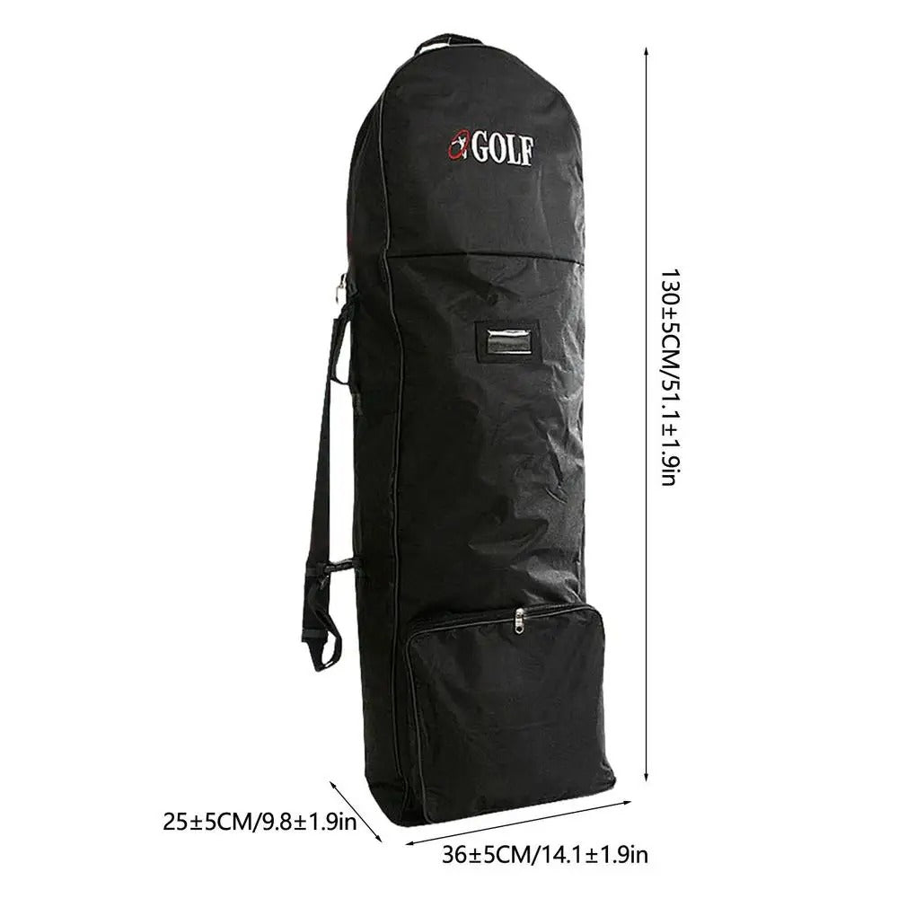 Golf Travel Bag with Wheels – Heavy-Duty Golf Club Cover for Secure Transport