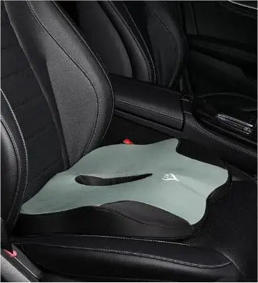 Orthopedic Memory Foam Seat & Back Cushion Set – Coccyx and Waist Support for Office Chair & Car