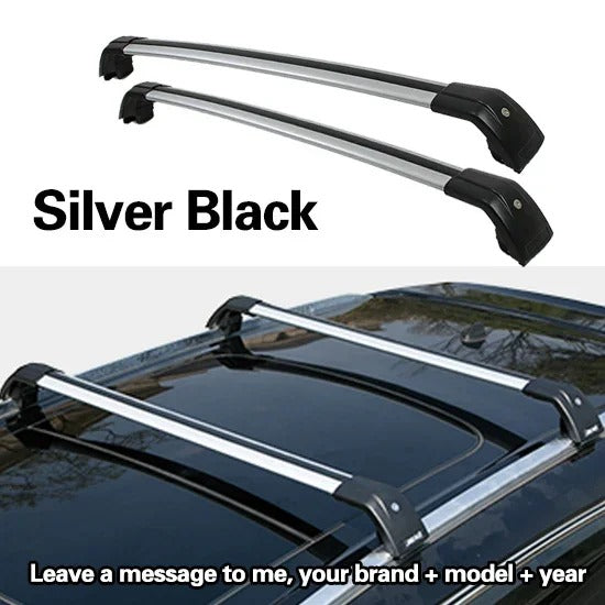 2Pcs Roof Rack Cross Bars for Genesis GV80 (2020+) - Aluminum Alloy Side Rails for Luggage and Cargo