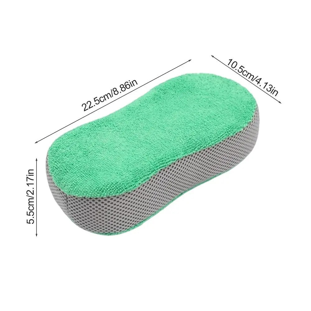 Durable Car Cleaning Sponge – Large, Absorbent, All-Purpose Wash Pad for Cars & Home - Delicate Leather