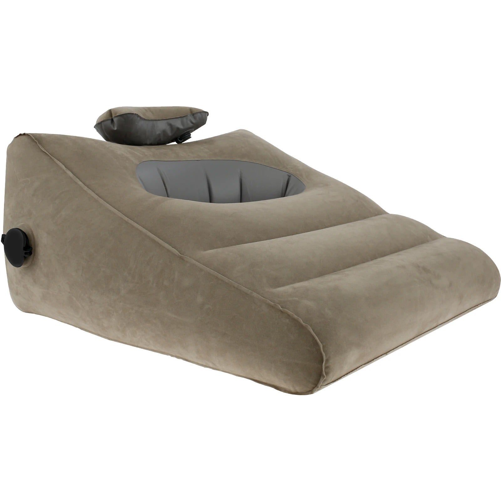 Inflatable Wedge Pillow – Multi-Functional Leg Rest, Lumbar Support, and Travel Cushion
