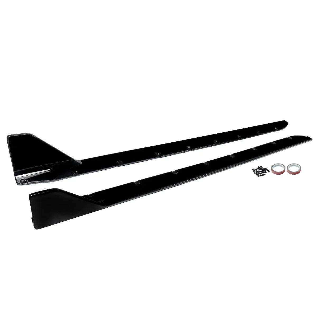 Gloss Black Side Skirt Extensions for BMW G80 M3 & G82/G83 M4 (2021-2023) – M Performance Style