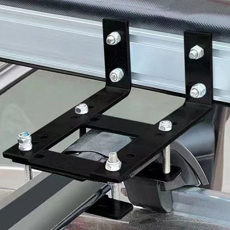 Awning Mounting Brackets for Roof Rack - Fixed Car Luggage Cross Bar Tent Holder