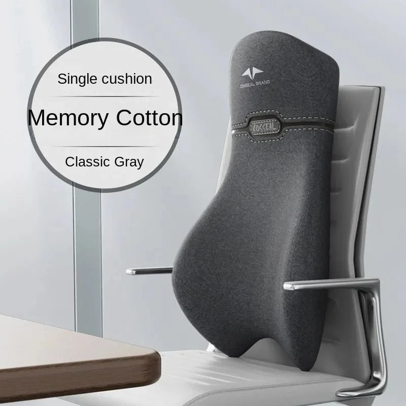 High-Waist Protective Pad – Long Seat Backrest Cushion for Office Chairs, Reclining Pillows, and Napping Comfort