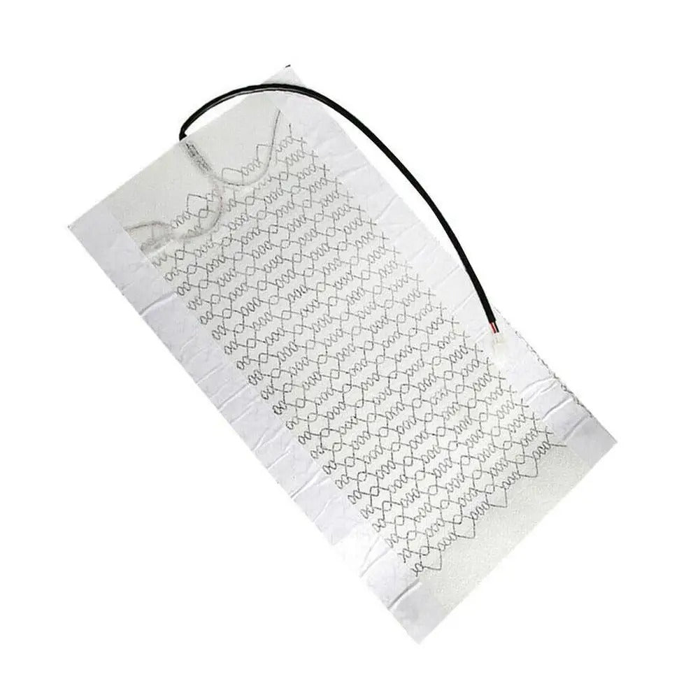 Universal 12V Carbon Fiber Car Seat Heater – Safe & Reliable Winter Heating Pad - Delicate Leather