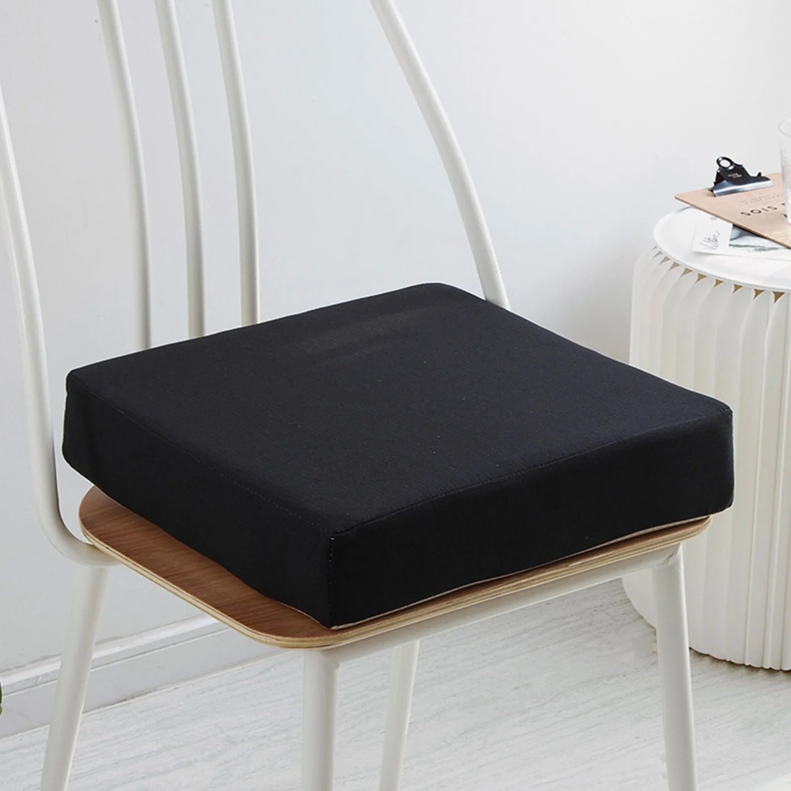 Premium Memory Foam Chair Cushion – High-Density Comfort & Winter Warmth - Delicate Leather