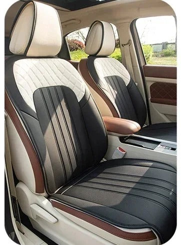 Universal Honeycomb Car Seat Cover – Ventilated Cooling Cushion for All-Season Comfort & Seat Protection - Delicate Leather
