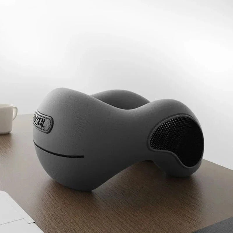 U-Shaped Memory Foam Travel Neck Pillow – Soft Slow Rebound Pillow for Cervical Health & Comfort - Delicate Leather