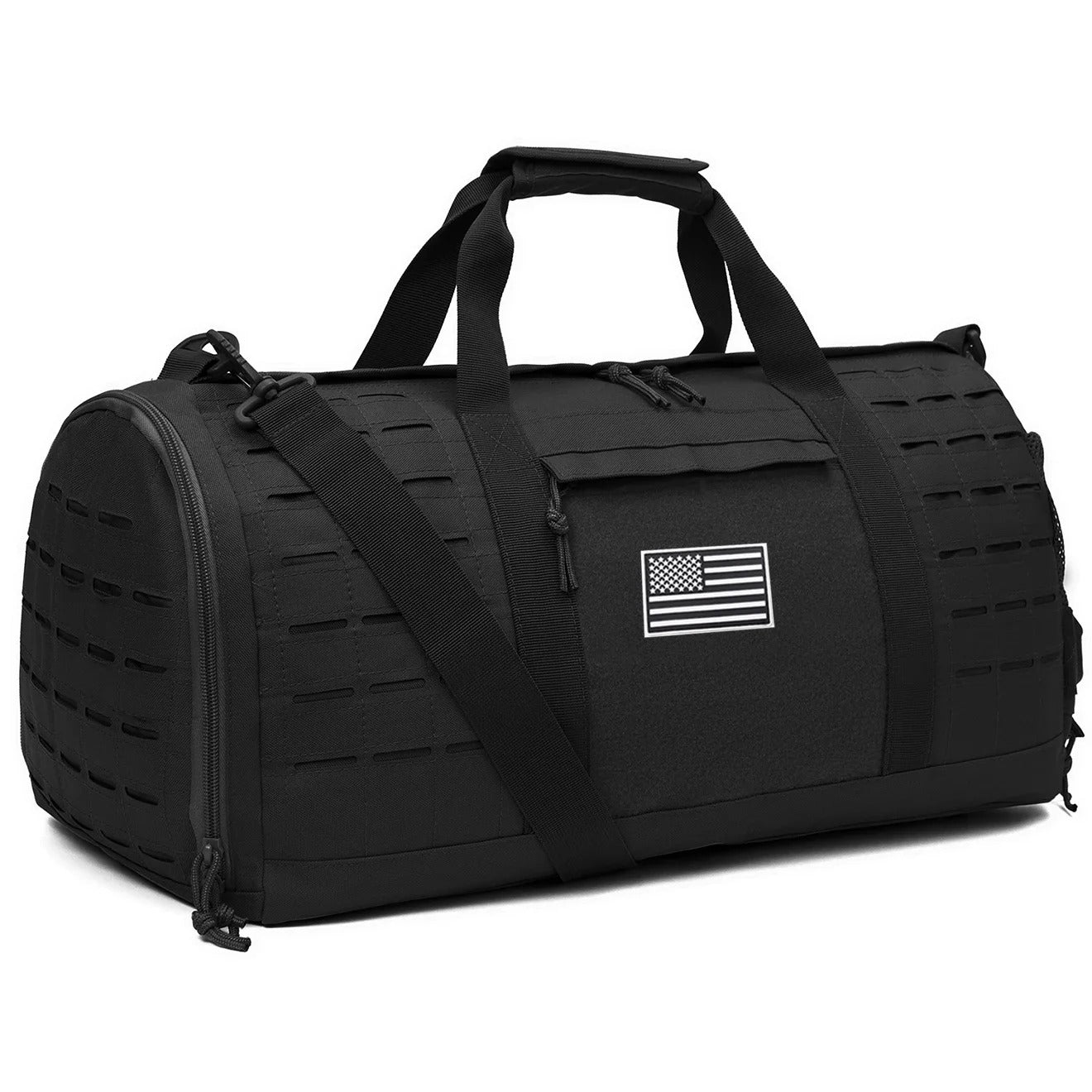 40L Tactical Gym and Travel Duffle Bag for Men – Fitness, Outdoor, and Weekender Use - Delicate Leather