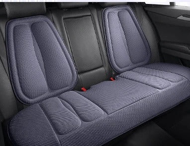 Universal Non-Slip Car Seat Cushion – Convex Cooling Design for Heat Dissipation | Summer Sweatproof Chair Pad - Delicate Leather