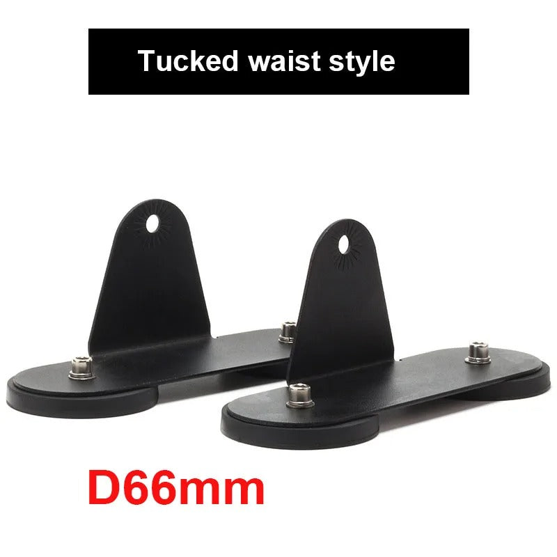 2Pcs Strong Magnetic Roof LED Light Bar Bracket Mount - D66mm/D88mm for SUV, Truck, Offroad Spotlight - Delicate Leather