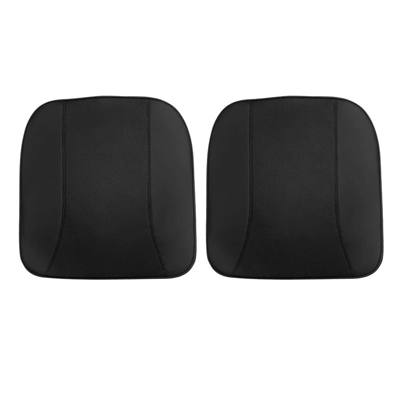 Memory Foam Height-Increasing Car Seat Cushion – All-Season Universal Accessory - Delicate Leather
