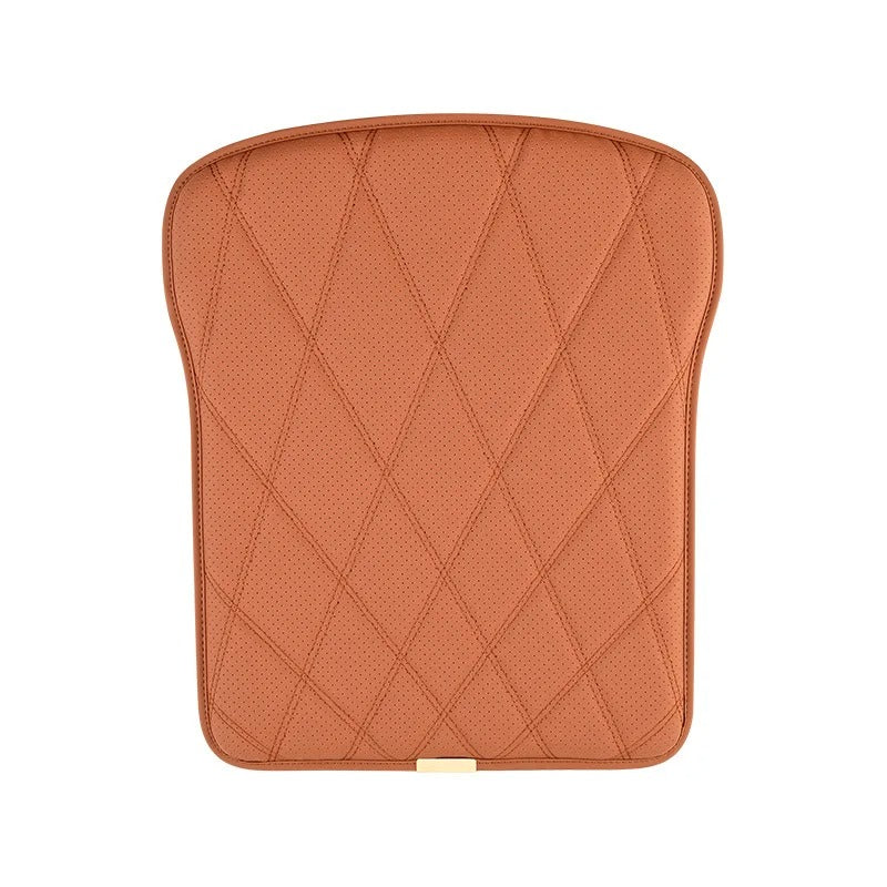 Car Breathable Cushion – Four Seasons Non-Slip Seat Cushion for Comfort and Cooling - Delicate Leather