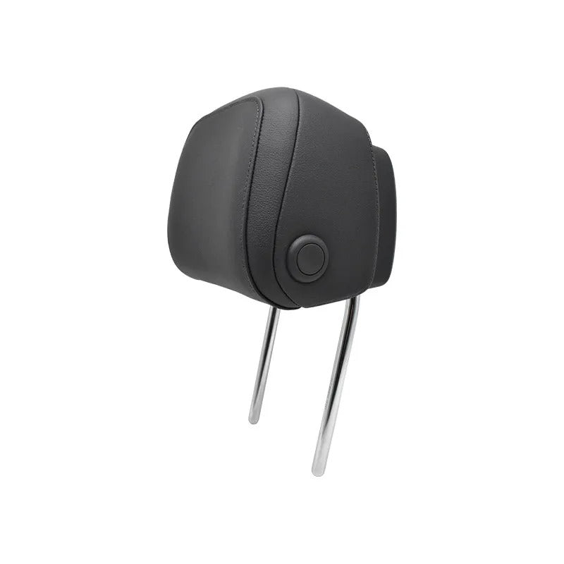 Adjustable Headrest for Audi A4B9, Q5, A6C7, and More – Summer Comfort with Synthetic Fiber Filling - Delicate Leather