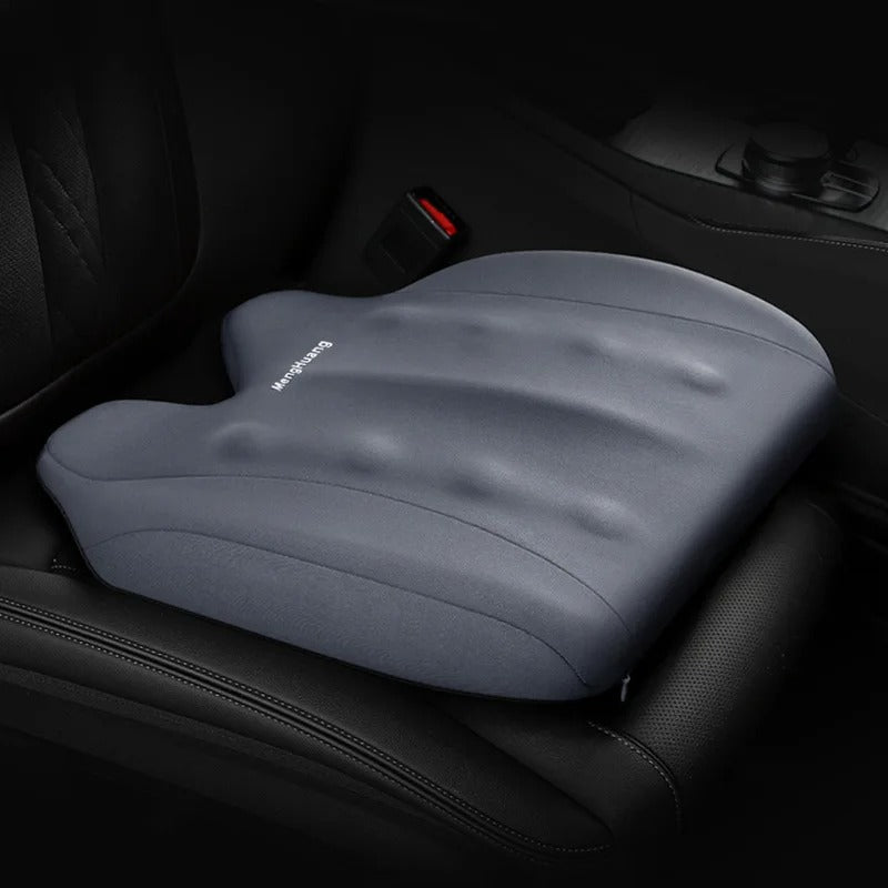 Memory Foam Car Seat Booster Cushion – 5CM/8CM Thick Soft Support for Car, Office, Home & Wheelchair - Delicate Leather