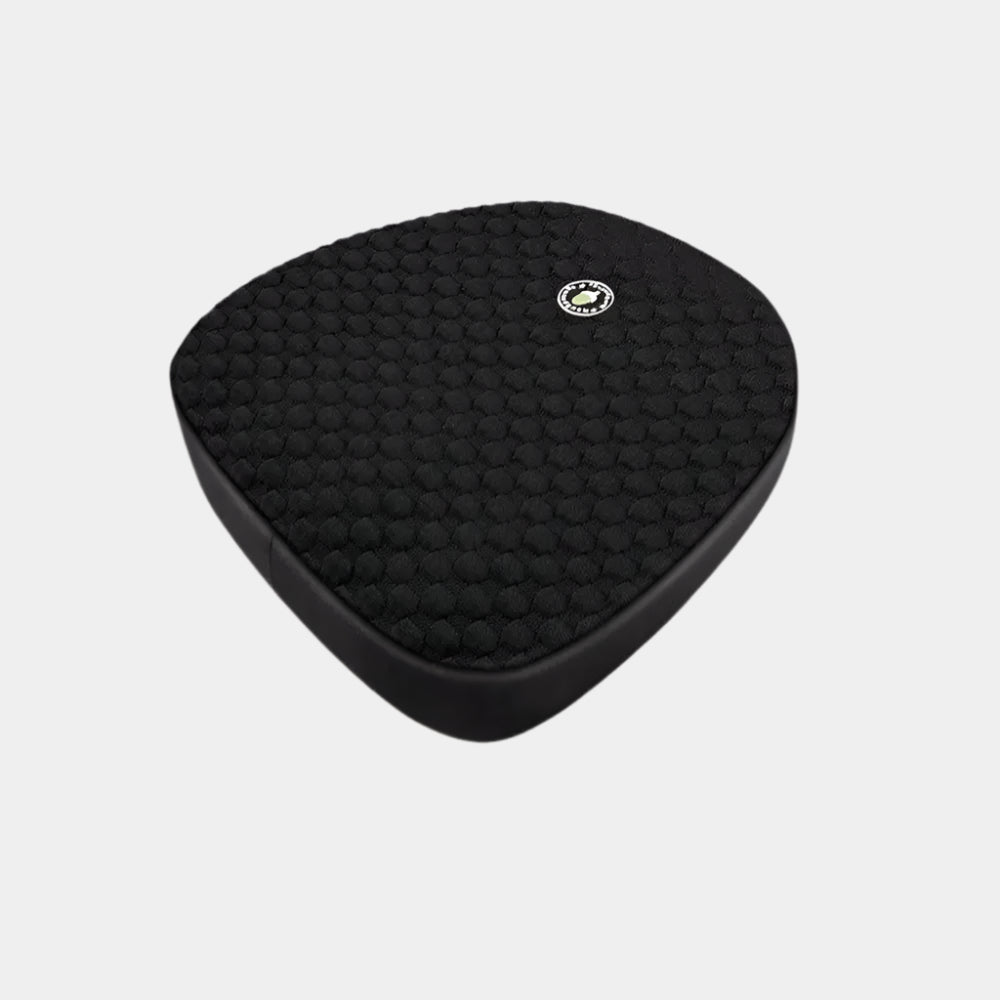 Ultra-Thick Memory Foam Car Seat Cushion – Heightened Support for Short Drivers - Delicate Leather