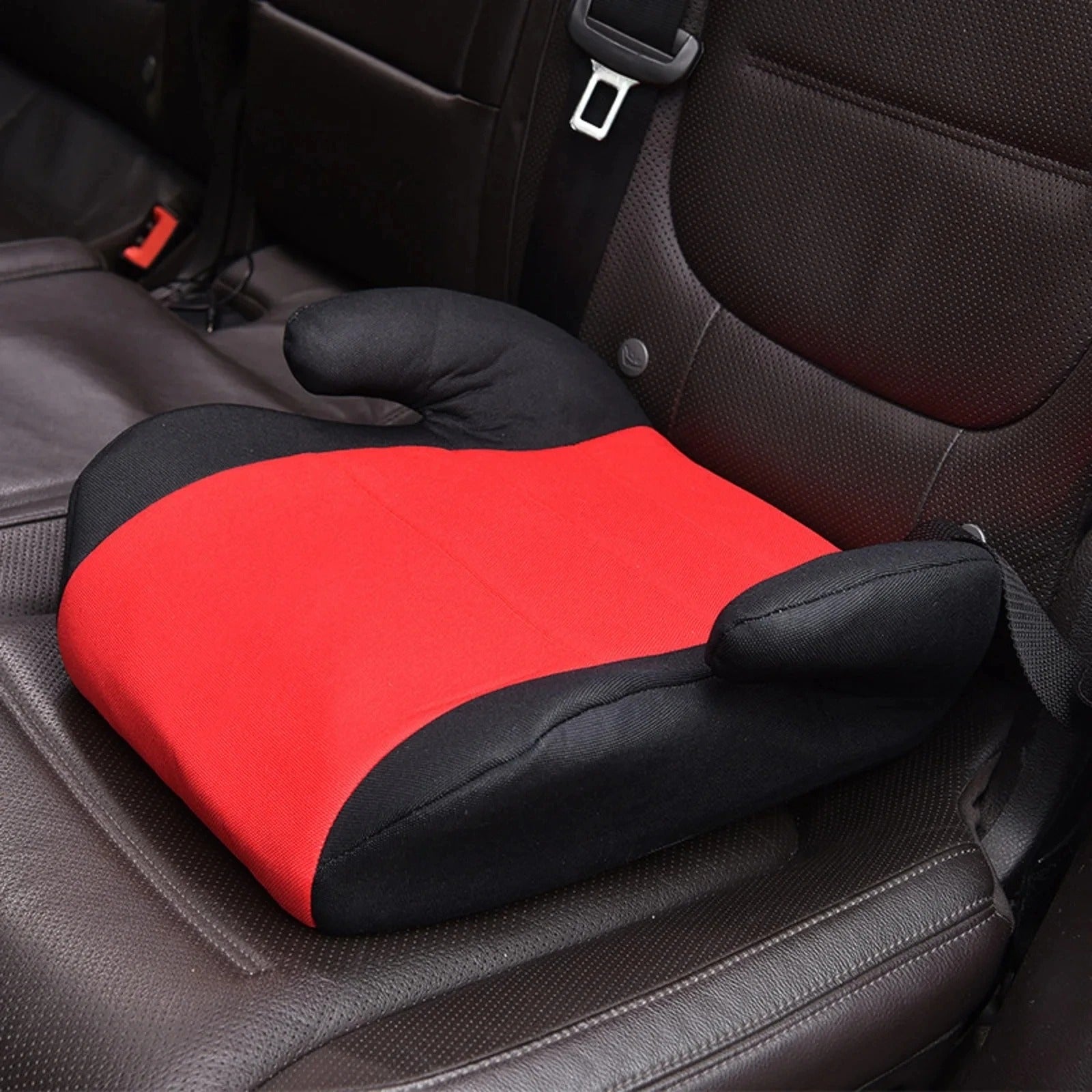 Kids Seat Cushion Booster Pad – Height-Adjusting Safety Seat for Ages 3-12